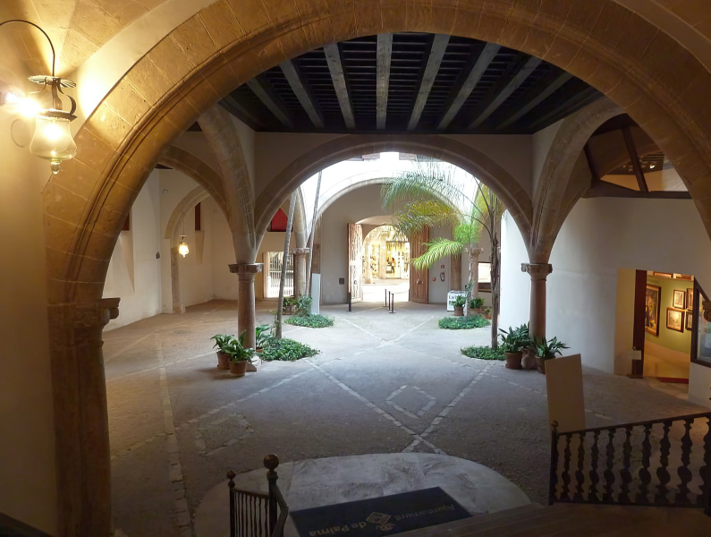 Casal Balaguer Courtyard in the centre of Palma de Mallorca