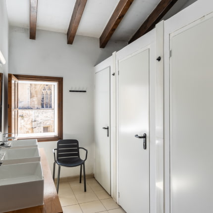 Zona de wcs en nuestro baño compatido