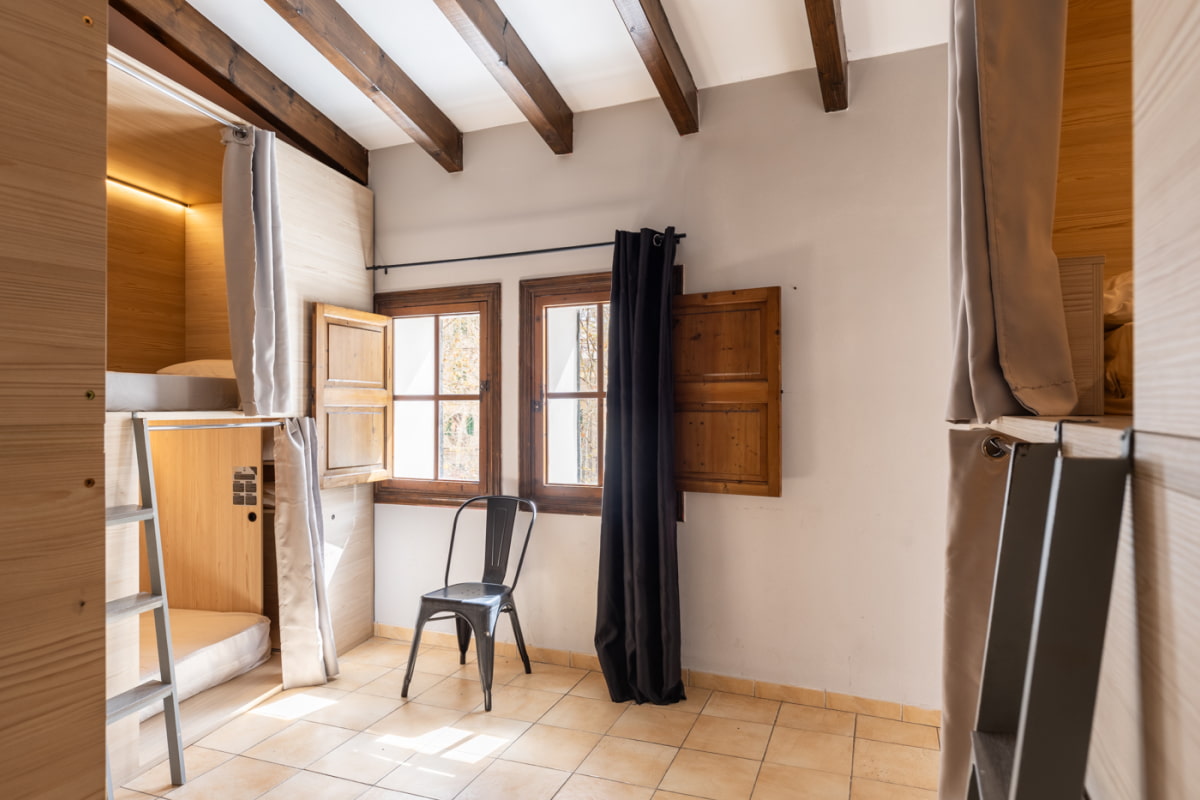 Habitación compartida con vistas al Centro de Palma