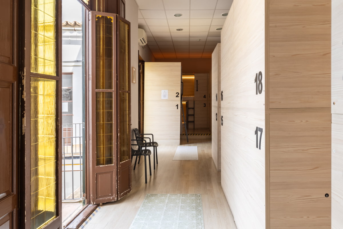 Habitación compartida con capacidad para 20 personas