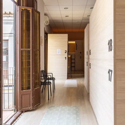 Habitación compartida con capacidad para 20 personas
